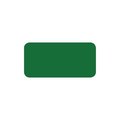 Asp File Right Color-Code Blank Labels, 500 Per Roll: Dk. Green Pk 384-Dk. Green